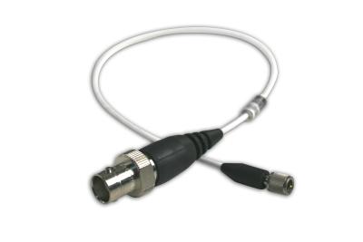 Câble coaxial à usage général, gaine en FEP blanc, 30cm, fiche 10-32 vers prise BNC...