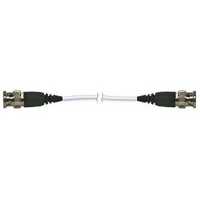 Câble coaxial à usage général, gaine en FEP blanc, 1,5m, fiche BNC vers fiche BNC...