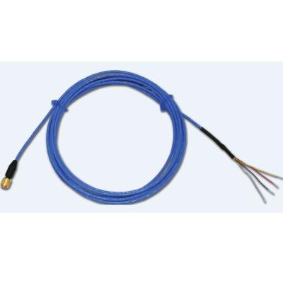 Câble blindé 4-conducteurs 1,5 mètres 4-broches plug à étamé...