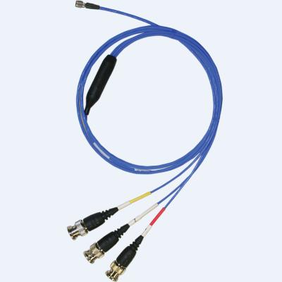 Câble blindé 4 conducteurs à faible bruit, 5 pieds (1.5m), entrée Mini 4 socket plug, sortie BNC...