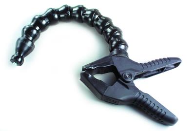 Pince pour microphone sur bras d'extension flexible - montage 1/4"-20...