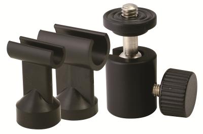 Supports de microphone 1/4 pouce et 1/2 pouce avec base pivotante...