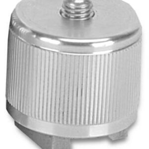 Aimant de surface courbe de 19 mm de diamètre, 67 N, trou fileté M6x1 avec goujon de montage...