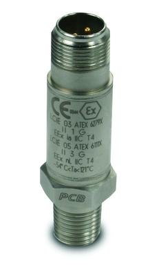 Capteur de pression piézoelectrique ICP® à sécurité intrinsèque 100 psi - boîtier isolé - Gamme ...