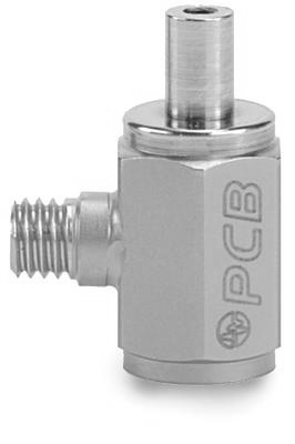 Capteur d'effort miniature ICP®, 1 sec DTC, 2.2 lb compression, 1 lb tension, 2200 mV/lb...