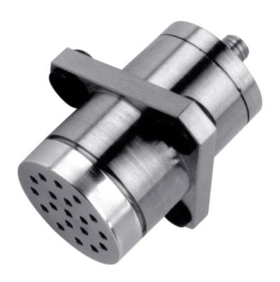 Microphone, 31 pC (picocoulombs) rms à 140 dB SPL (Niveau de pression Acoustique), plage de 100 à >1...