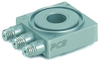 Capteur de force triaxial 1k lb (Fz), 500 lb (Fx,y), 15 pC/lb (z), 32 pC/lb (x, y)...