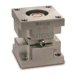 Capteur de force triaxial ICP®. 1000 lb (Fx.y.z). 2.5 mV/lb (z). 5.0 mV/lb (x.y). ground isolated...