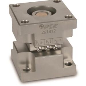 Capteur de force triaxial charge. 1000 lb (Fx.y.z). 15 pC/lb (z). 32 pC/lb (x.y). ground isolated...