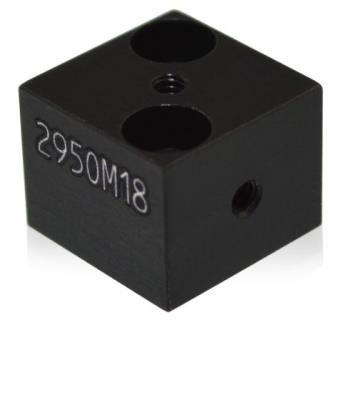 Accessoires, bloc de montage triaxial, trous filetés 2-56 (potentiellement pour 2220E, 7250A/AM1), v...