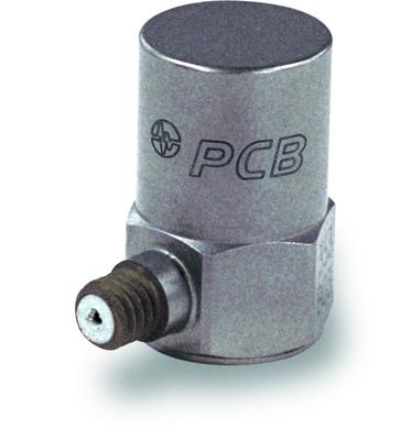 Accéléromètre piézoélectrique ICP® pour environnement aggravé, 10 mV/g, fonctionnel jusqu'à 163°C...