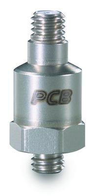 Accéléromètre piézoélectrique ICP® pour environnement aggravé, 10 mV/g, fonctionnel jusqu'à 163°C...