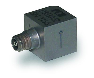 Accéléromètre monoaxial ICP® 100-mV/g • Sensibilité: 100 mV/g • Gamme de mesure: ±50 g pk • Gamme d...