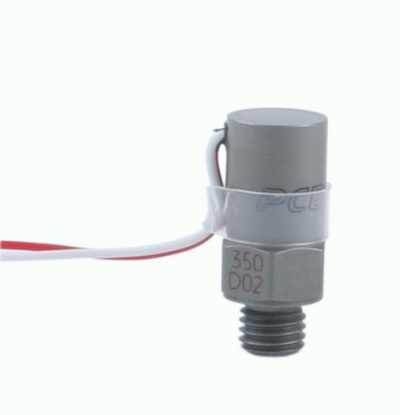 Accéléromètre de choc ICP® 0.1 mV/g, câble attaché 3 mètres • Sensibilité: 0.1 mV/g • Gamme de m...