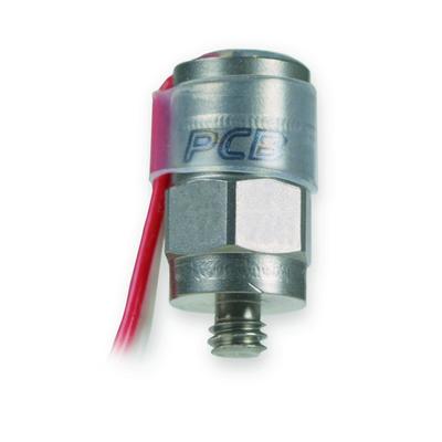 Accéléromètre ICP® miniature haute fréquence 10-mV/g - Sensibilité: 10 mV / g - Gamme de mesure: ± ...