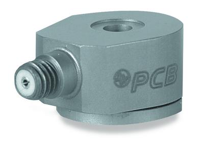 Accéléromètre monoaxial ICP® type anneau, 10 mV/g • Sensibilité : 10 mV/g • Gamme de mesure : ±500...