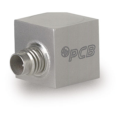 Accéléromètre triaxial ICP® haute sensibilité 500 mV/g à faible coefficient de dégazage - Sensib...