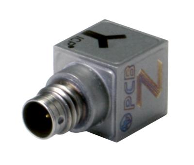Accéléromètre triaxial ICP® 10 mV/g TEDS 1.0 • Sensibilité : 10 mV/g • Gamme de mesure : ±500 g pk...