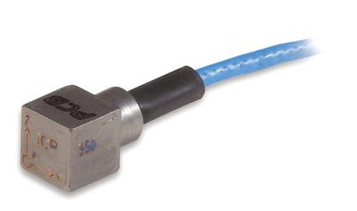 Accéléromètre triaxial ICP® miniature à faible coefficient de dégazage - Sensibilité : 5 mV/g - Ga...
