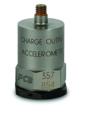 Accéléromètre haute température +288° C, sortie mode de charge 100 pC/g,3kHz • Sensibilité : (±10%)...