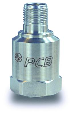 Accéléromètre piézoélectrique ICP® à haute sensibilité, 1 V/g, boitier isolé...