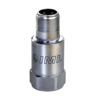 Accéléromètre industriel ICP® 100-mV/g - sortie axiale - connecteur 2-broches - Sensibilité : 100...