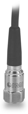 Accéléromètre industriel ICP® ATEX ,10 mV/g, 0.5 à 10k Hz, câble 10 pieds...