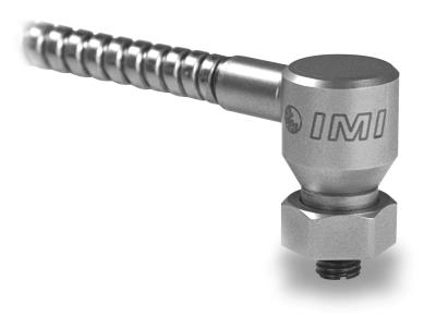 Accéléromètre industriel ICP®100 mv/g - embase pivotante – câble blindé gainé 10 pieds • Sensibili...