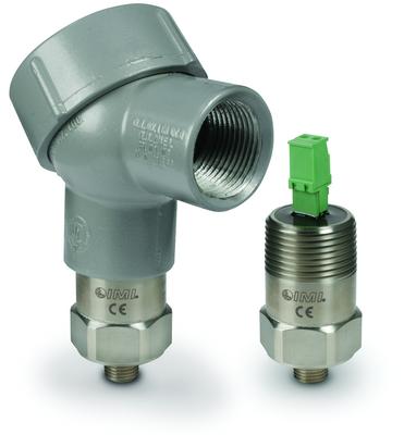 Transmetteur de vibrations 4-20 mA - Reciprocating Machinery Protector - coude avec bornier de racco...