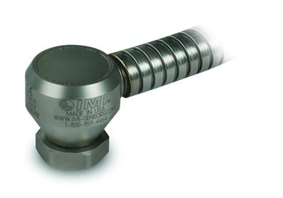 Transmetteur de vibration à sortie 4-20 mA,, 0 to 1 in/sec pk, 3 to 1k Hz, side exit, 10-ft integral...
