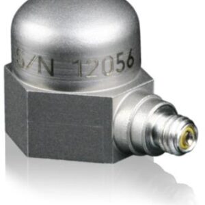 Accéléromètre, IEPE, 10 mV/g, ±500 g, -55 °C à +125 °C, non isolé, filetage 10-32, connecteur latéra...
