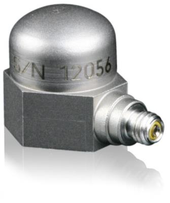 Accéléromètre, IEPE, 10 mV/g, ±500 g, -55 °C à +125 °C, non isolé, filetage 10-32, connecteur latéra...