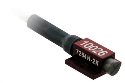 Capteur de choc monoaxial piézorésistif 2k g, double amortissement, sensibilité augmentée, à souder ...