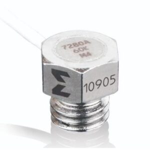 Accelerometer, piézorésistif, 60 000 g, non amorti, montage par vis, câble de 92 pouces (environ 7,6...