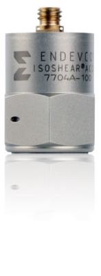 Accéléromètre, piézoelectrique, 100 pC/g, durci contre les radiations, -54 °C à +288 °C, isolé, boul...