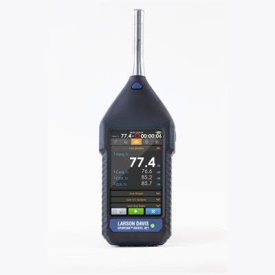 Spartan Model 821 class 1 sound level meter with logging up to 1 s, measurement history, screen prot...