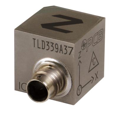 Accéléromètre triaxial UHT-12™, ICP® 100 mV/g, TEDS - température +180° C • Sensibilité : 100 mV/g ...