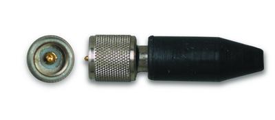 prise coaxiale 10-32 avec manchon de soulagement de tension...