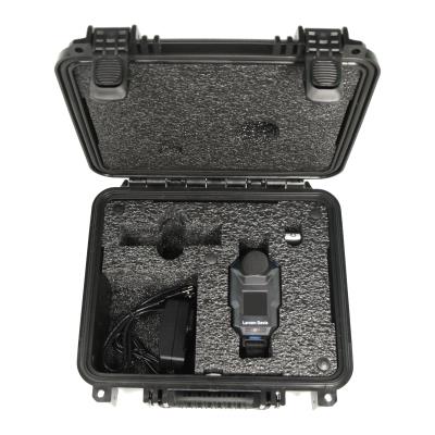 Spartan 730IS noise dosimeter kit with one dosimeter, one windscreen, two clips, one calibrator adap...