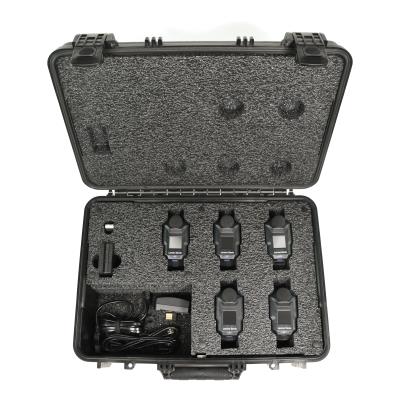 Kit Spartan 730IS comprenant 5 dosimètres de bruit, 5 pare-brise, 10 clips, calibreur et deux adapta...
