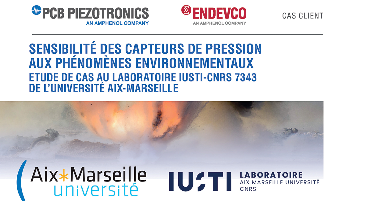 Sensibilité des capteurs de pression aux phénomènes environnementaux – Université Aix-Marseille