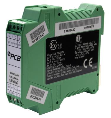 Convertisseur de charge différentiel, 10 mV/pC, pour capteurs haute température - ATEX - Sensibili...