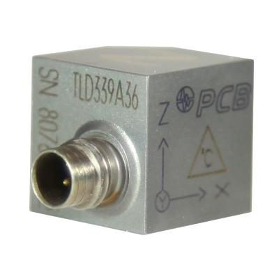 Accéléromètre triaxial UHT-12™, ICP® 10 mV/g, température +163° C – TEDS 1.0 • Sensibilité :10 mV/g...