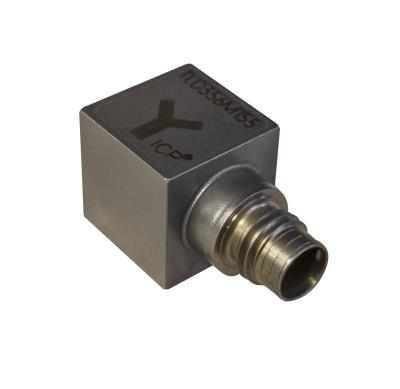 Accéléromètre triaxe ICP® 2,5 mV/g à faible coefficient de dégazage - TEDS - Sensibilité : 2,5 mV...